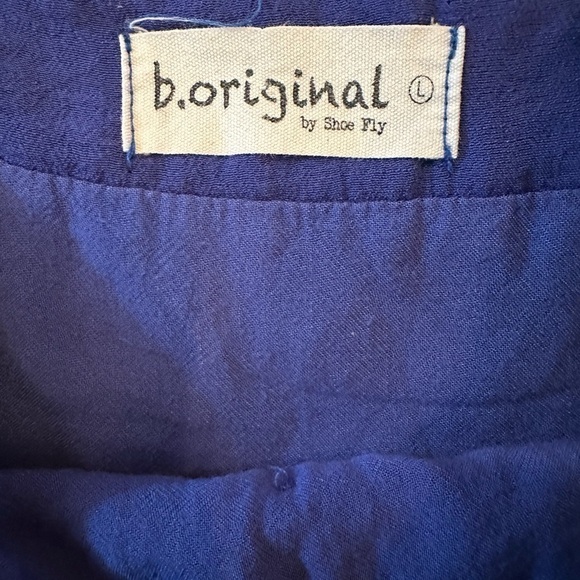 B. Original by ShoeFly Royal Blue Dress Size Large - Picture 2 of 6